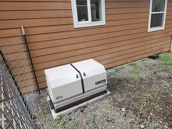 Standby Generator Installation